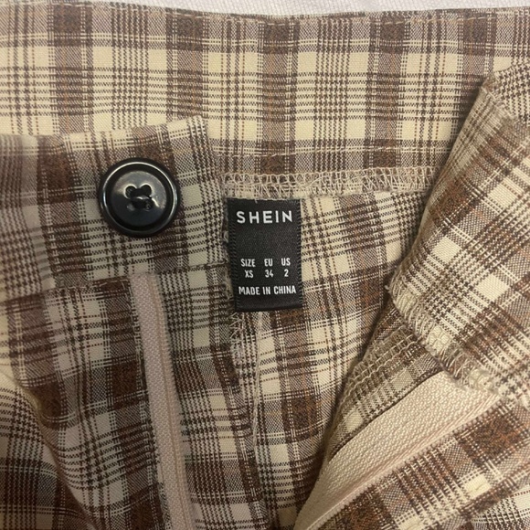 plaid flare pants - Picture 4 of 4